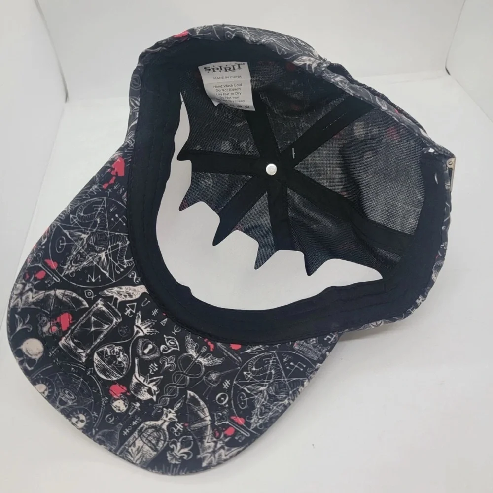 NWOT Spirit Halloween Occult Witchcraft Hat Adjustable Unisex One Size RARE